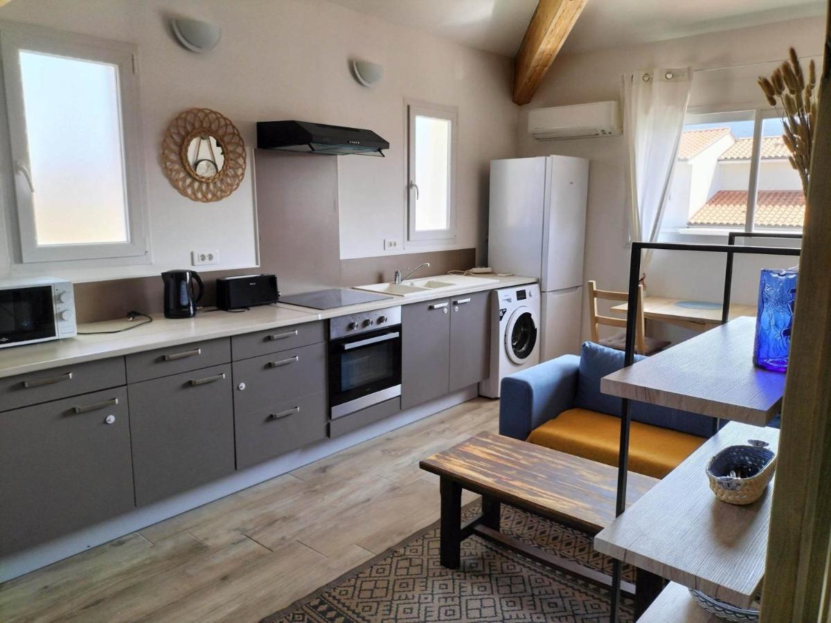 "Les Bambous" Studio Cosy Climatise Au Calme De 37 M2 Parking Gratuit A Argeles Sur Mer Exterior photo